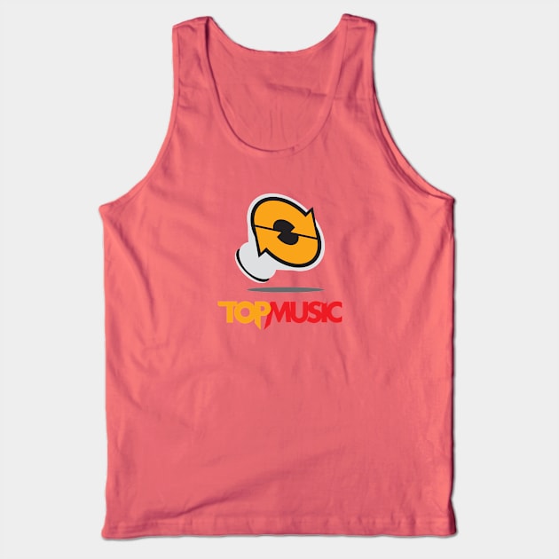 Top Music Tank Top by Toogoo